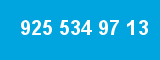 925 534 97 13